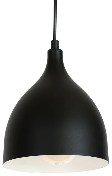 Lustră pe cablu NOAK 2xE27/15W/230V negru