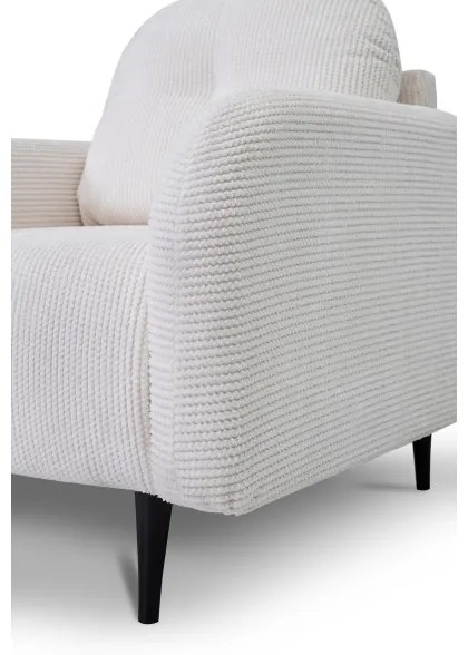 Fotoliu tapițat CLOUDY, crem