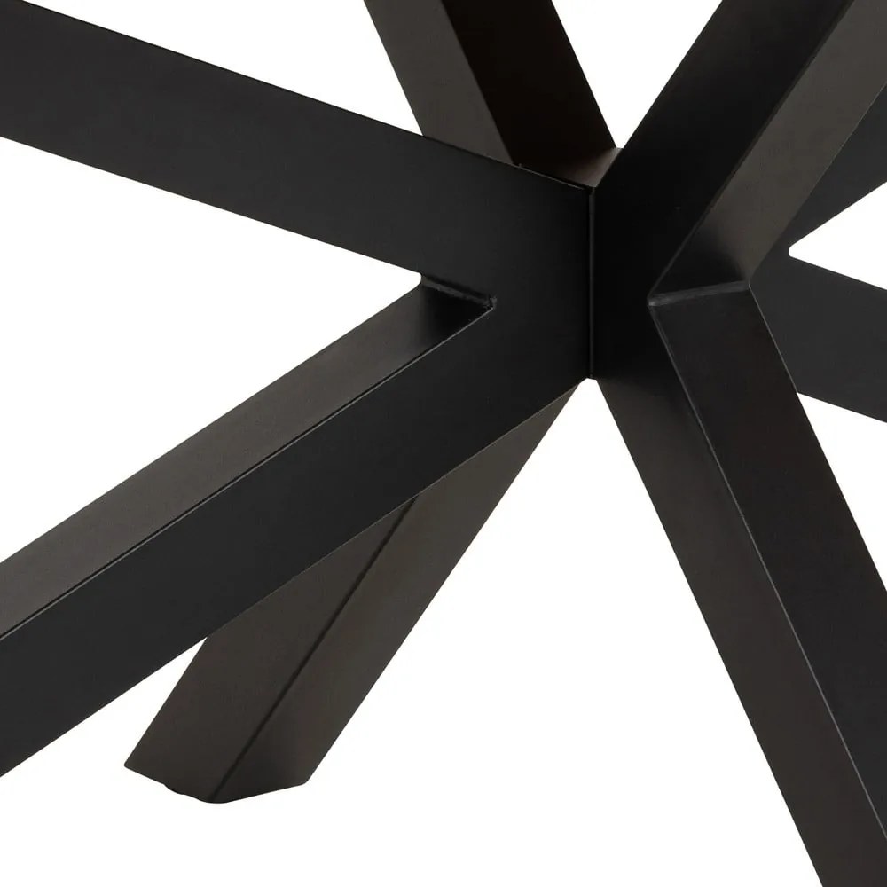 Masă de dining cu blat cu aspect de lemn de stejar 100x220 cm Heaven – Actona