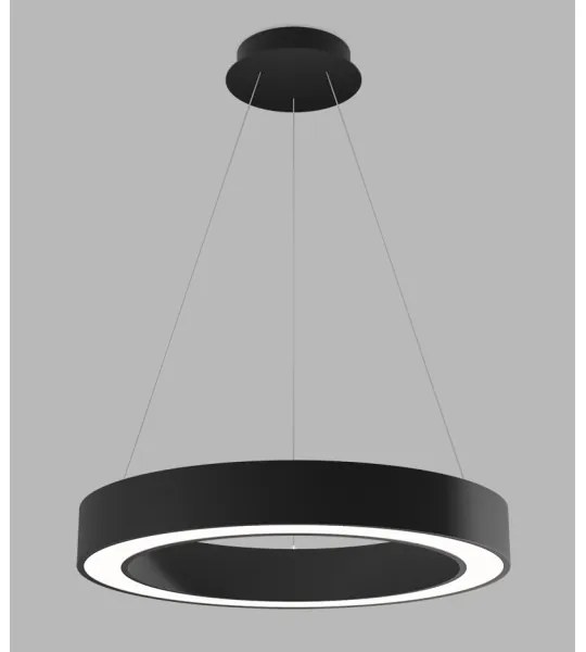 Lustră LED dimabilă pe cablu SATURN LED/50W/230V 3000K/4000K negru LED2