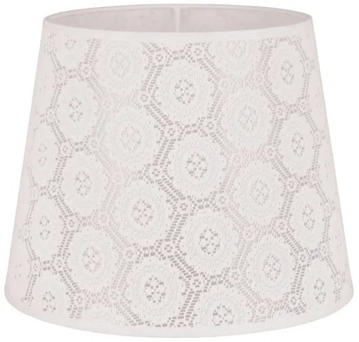 Duolla - Abajur pentru lampă de birou CLASSIC M E27, Ø 24 cm, alb