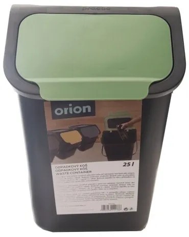 Coș deșeuri selective Orion 25 l, verde