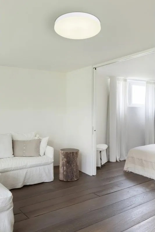Plafoniera LED design circular MATTHEW alba