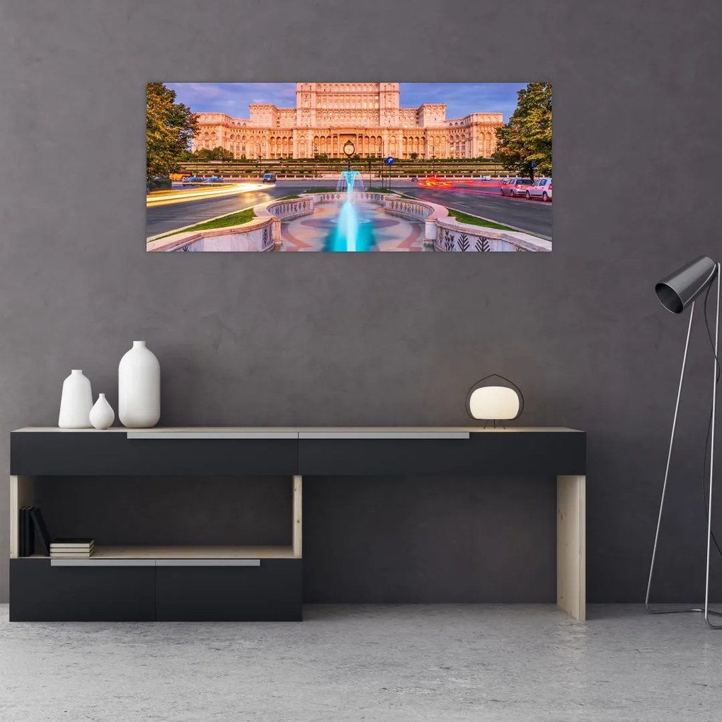 Tablou - București, România (120x50 cm)