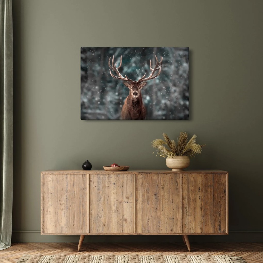 Tablou - Cerbul majestic (90x60 cm)