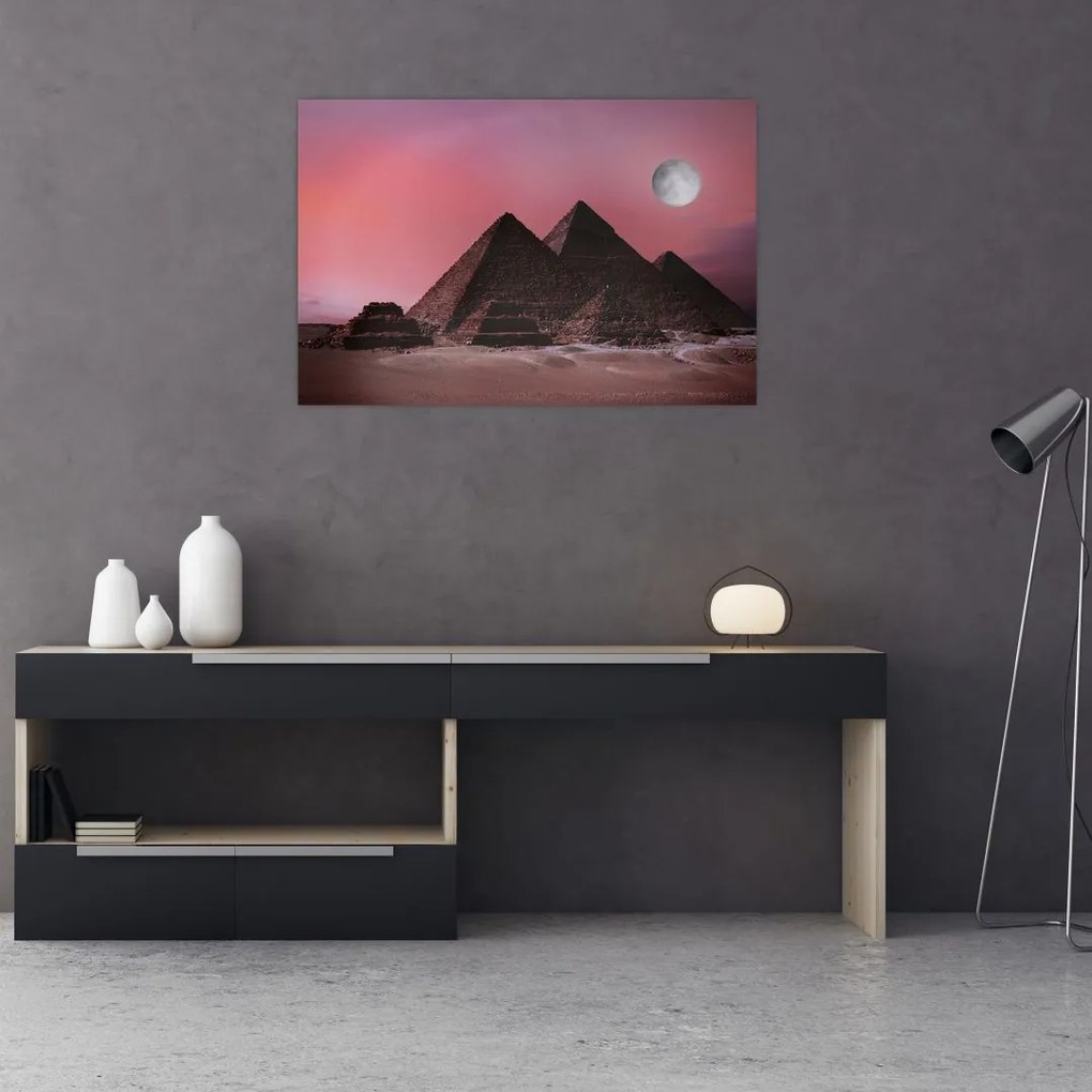 Tablou - Piramidă, Giza, Egipt (90x60 cm)
