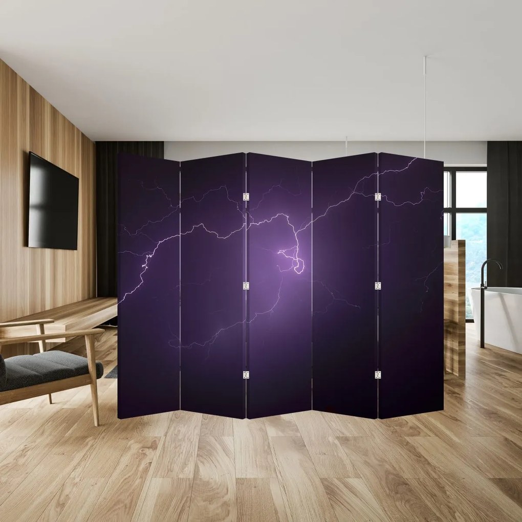 Paravan - Fulger pe cer (210x170 cm)
