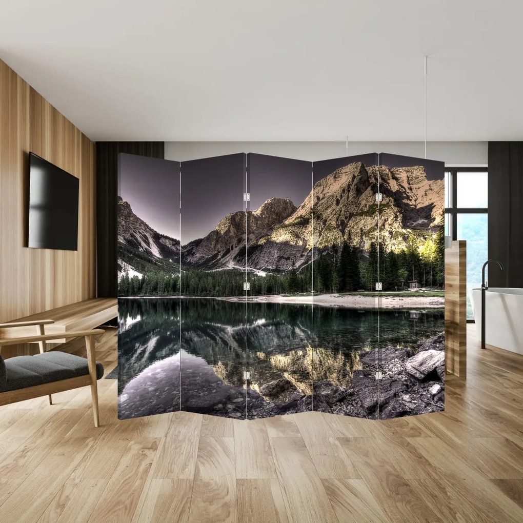 Paravan - Lac montan (210x170 cm)
