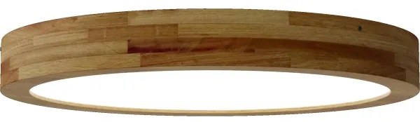 Plafonieră LED RONDO LED/48W/230V d. 50 cm stejar APLED