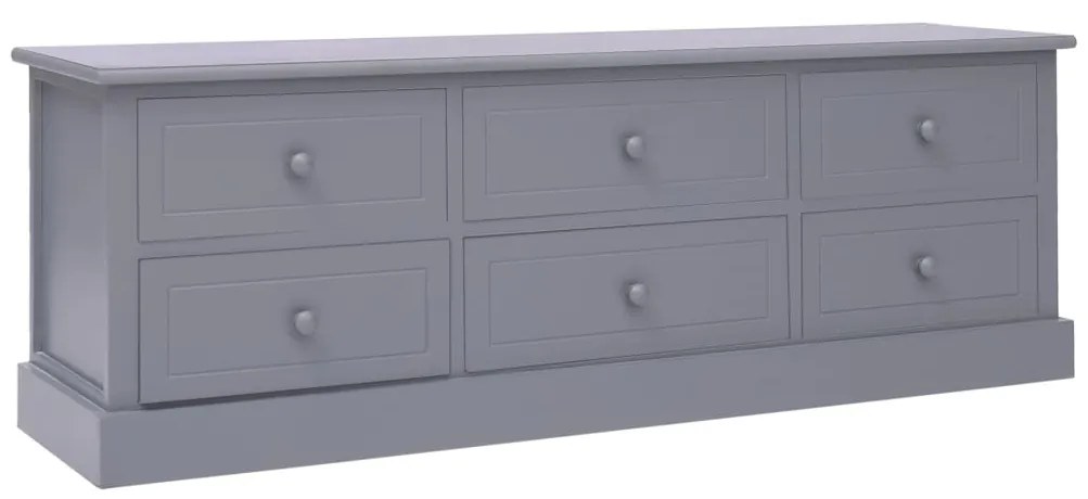 284126 vidaXL Bancă de hol, gri închis, 115 x 30 x 40 cm, lemn