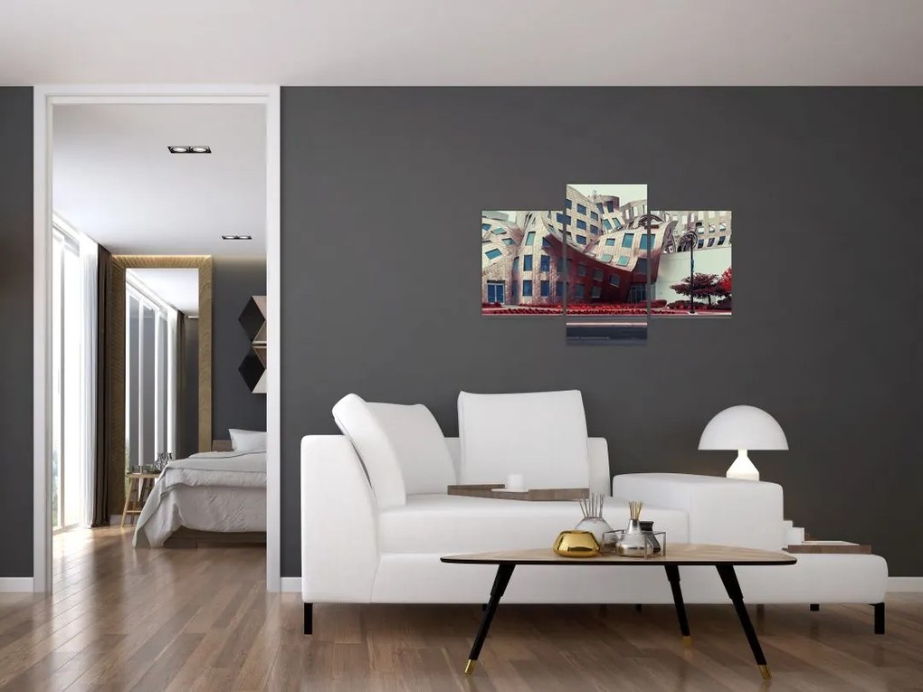 Tablou - construcție arhitectonică (90x60 cm)