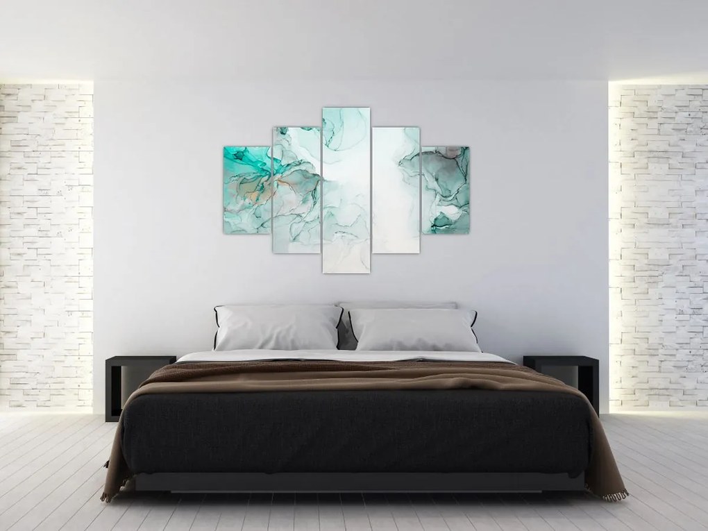 Tablou - Abstract din cerneală 2 (150x105 cm)