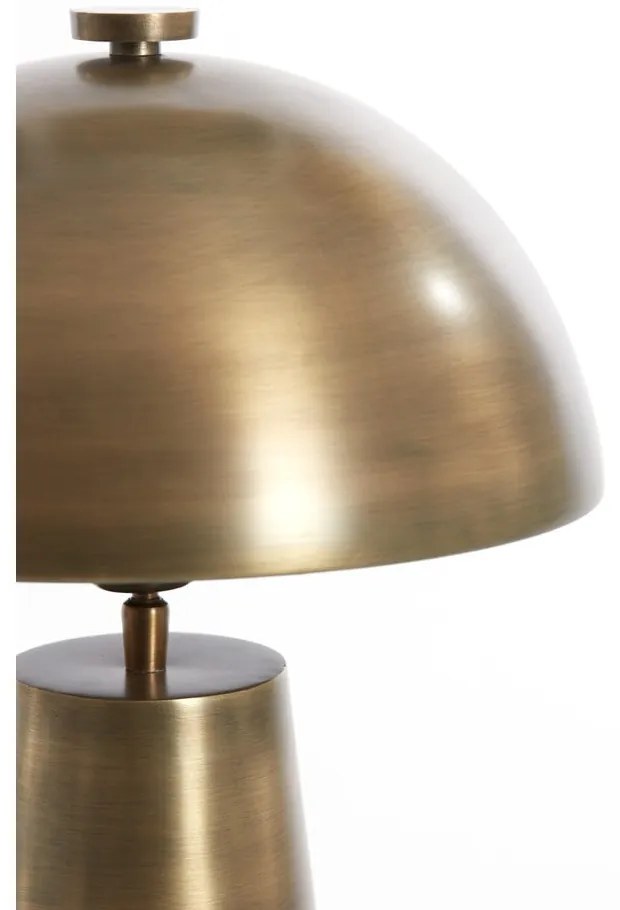 Lampadar în culoarea bronzului cu abajur din metal (înălțime 52 cm) Dita – Light & Living