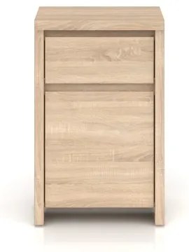 Comodă Kaspian KOM1D1SP (Stejar sonoma). Promo -31%. 798002