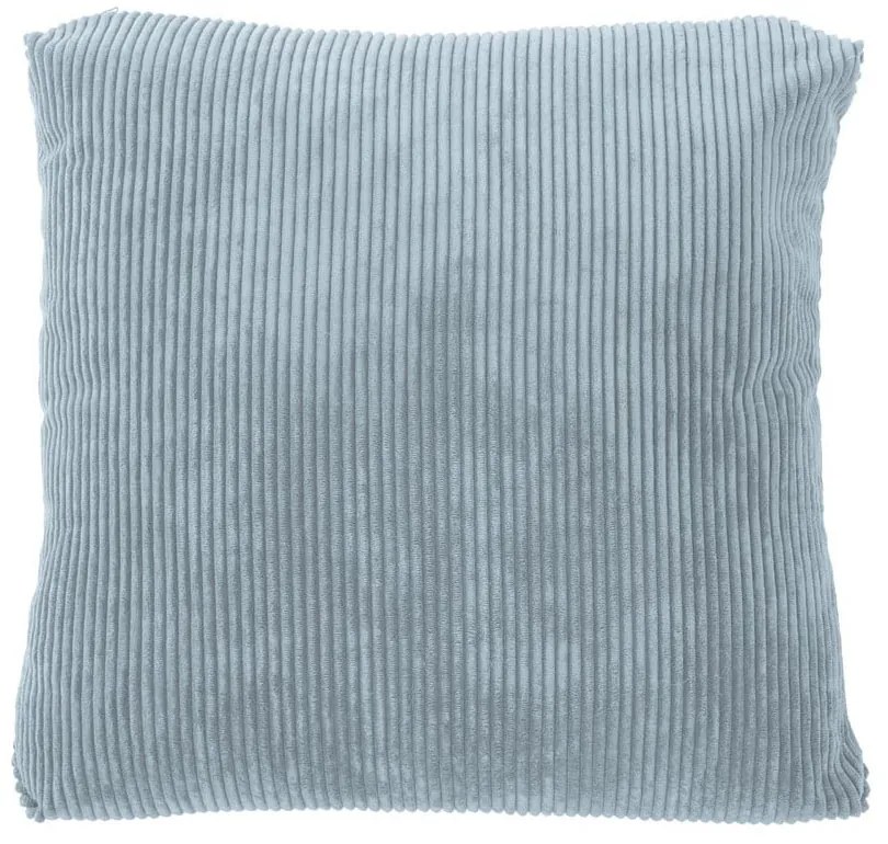Pernă decorativă Tiseco Home Studio Ribbed, 60 x 60 cm, albastru