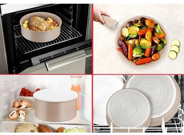 Tefal - Set de tigăi 3 piese INGENIO DELIGHT