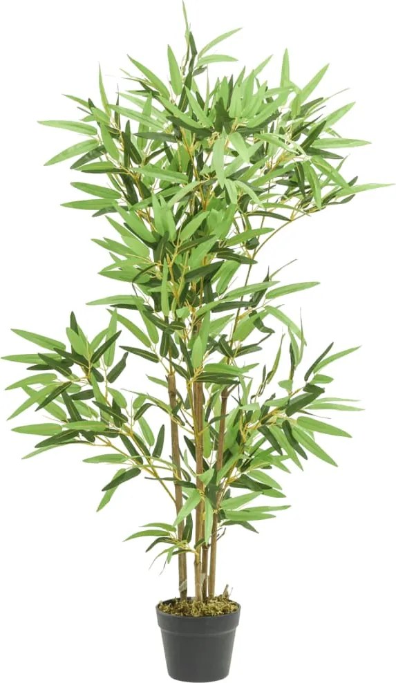 vidaXL Arbore din bambus artificial 552 de frunze 120 cm verde