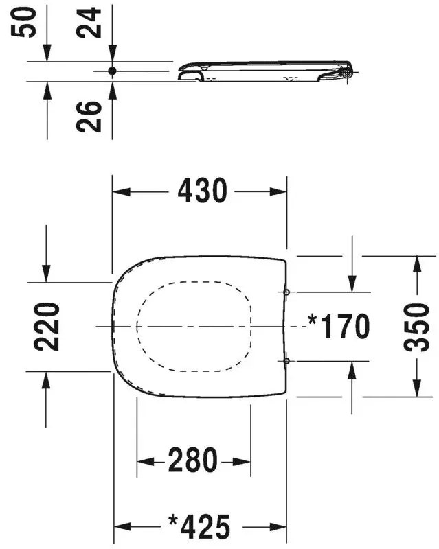 Duravit D-Code Capac WC