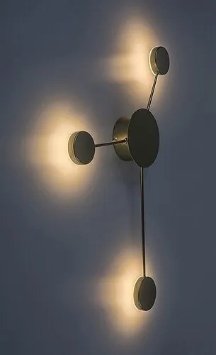 Aplica LED moderna Amadeo aurie