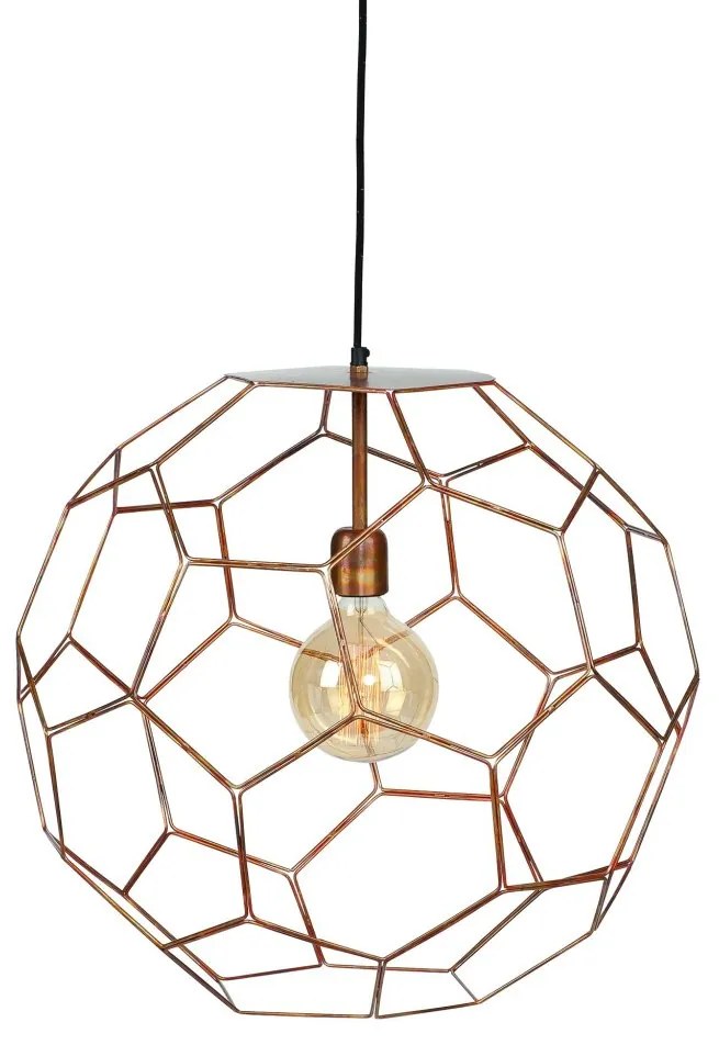 Pendul/ Lustra moderna din metal finisaj cupru MARRAKESH S MARRAKESH/H35/BCO