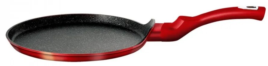 Tigaie de clatite 25 cm Burgundy Metallic Line Berlinger Haus BH 1272N