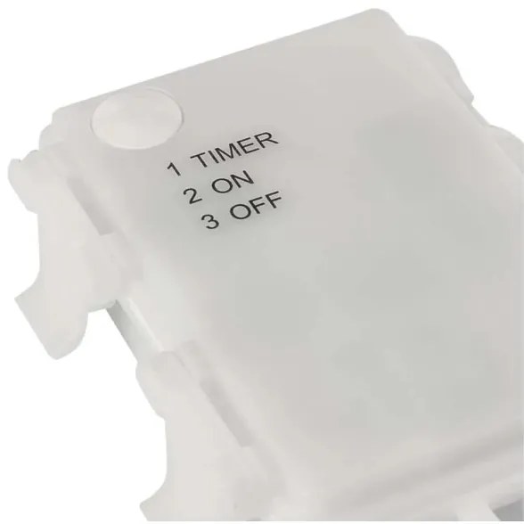 Instalație luminoasă LED de exterior pentru Crăciun 100xLED/3xAA alb cald IP44