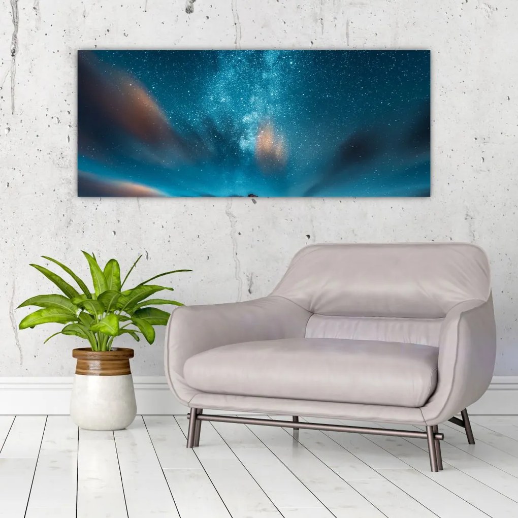 Tablou calea lactee alabastră (120x50 cm)