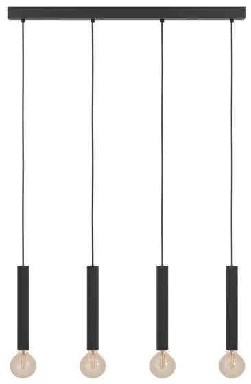 Eglo 98057 - Lustră pe cablu CORTENOVA 4xE27/60W/230V