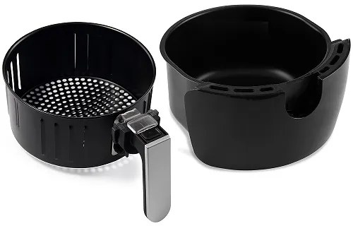 Deuba Cuptor cu aer cald FRYER 1 negru - 9 in 1 cu ecran tactil 1485 W 3,6 l