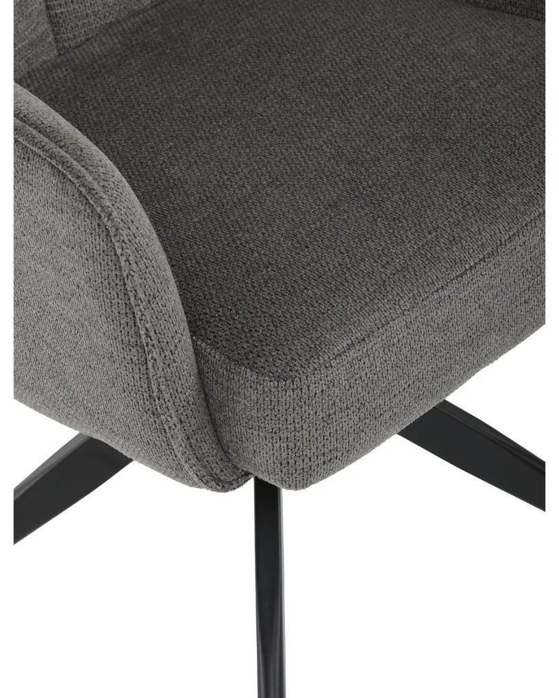 Set de scaune de sufragerie cu mecanism deîntoarcere DCH-P3170 GREY2, 2 buc.