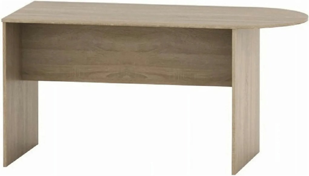 Masa birou TEMPO ASISTENT NEW 022, stejar sonoma, PAL melaminat, 150x7