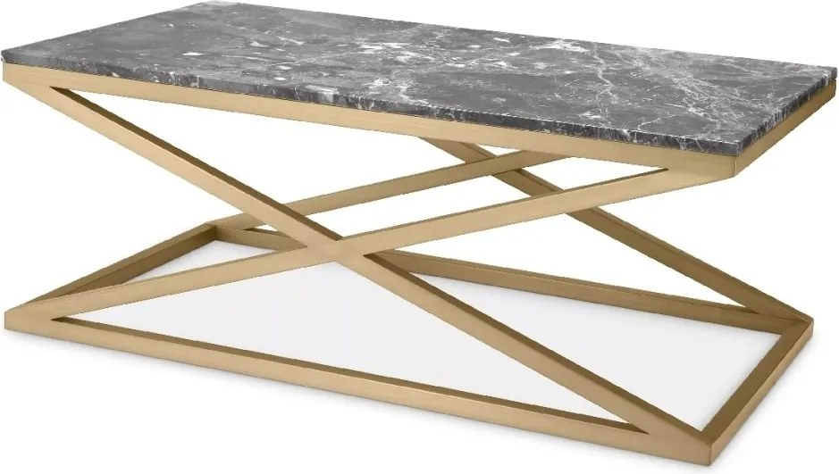 Masuta de cafea design LUX Criss Cross 120x70cm