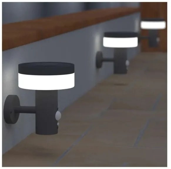 Aplică LED solară cu senzor LED/2W/3,7V 1200 mAh IP44