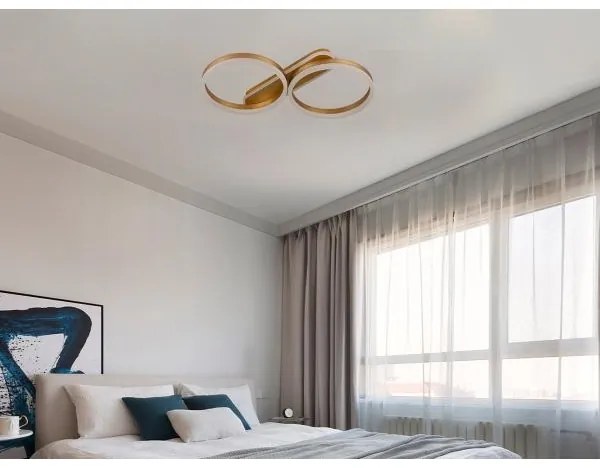 Plafonieră LED dimabilă, 60W/230V, 3000-6500K + telecomandă