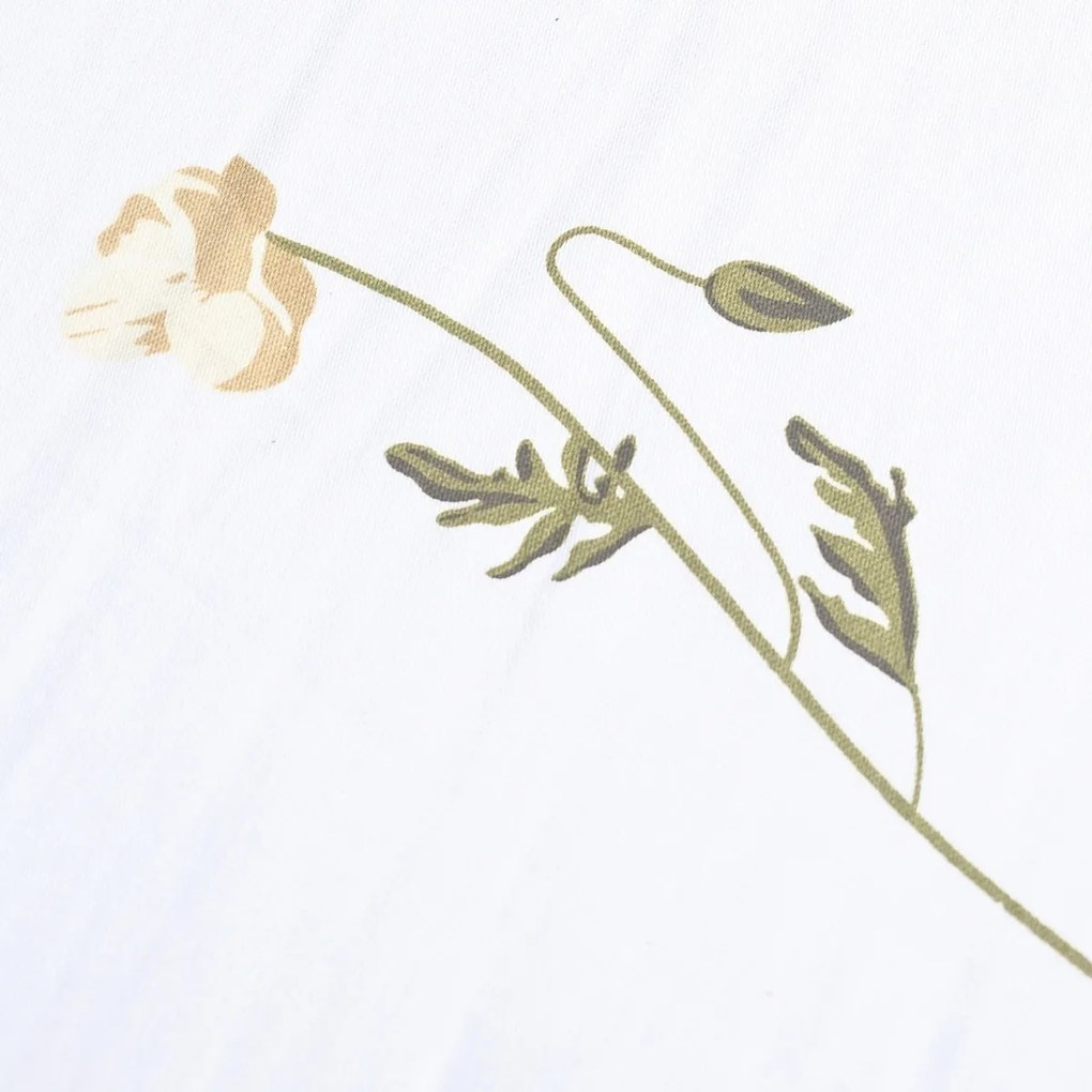 Lenjerie de pat Matex Satin Floare de pajiște, 140 x 200 cm, 70 x 90 cm
