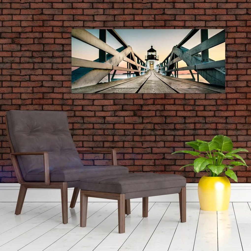 Tablou - pe dig (120x50 cm)