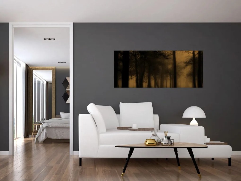 Tablou - Pădurea întunecată (120x50 cm)