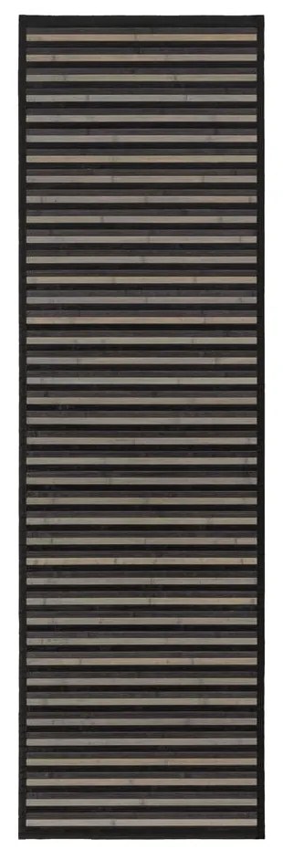 Covor tip traversă gri din bambus 60x200 cm – Casa Selección