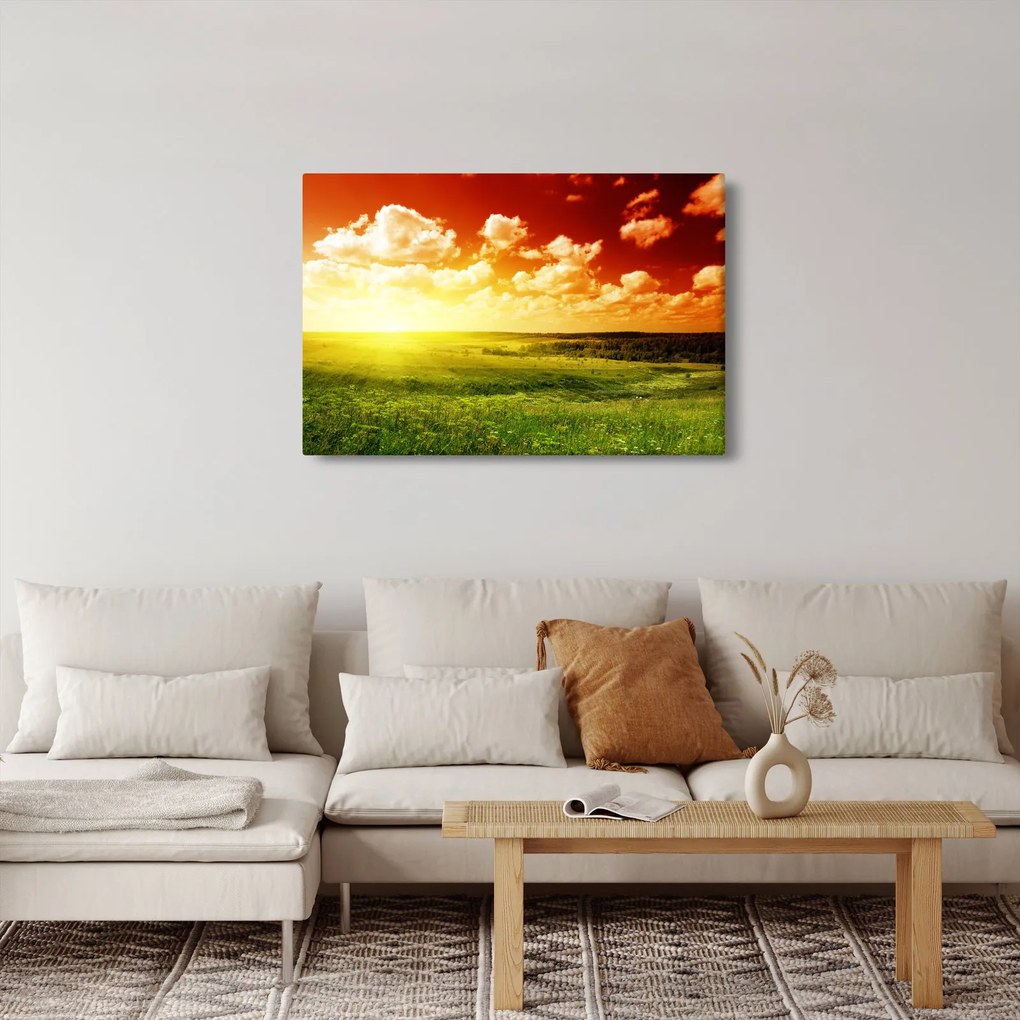 Tablou cu furtuna de vară (90x60 cm)