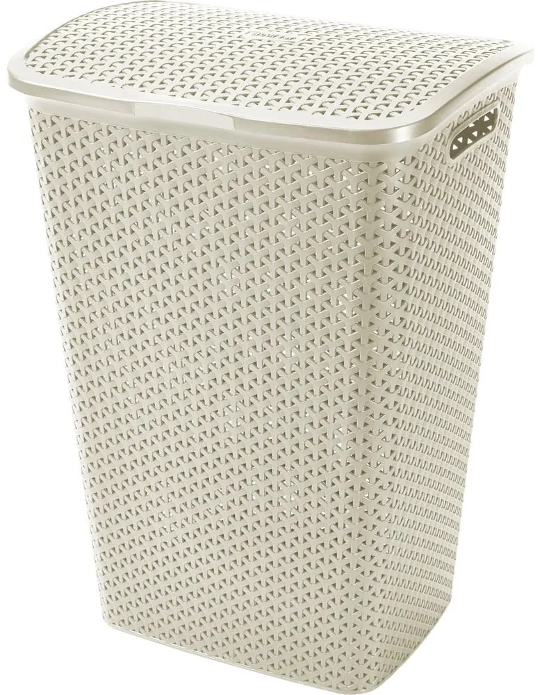 Coș pentru rufe Curver My Style, 55 l, bej