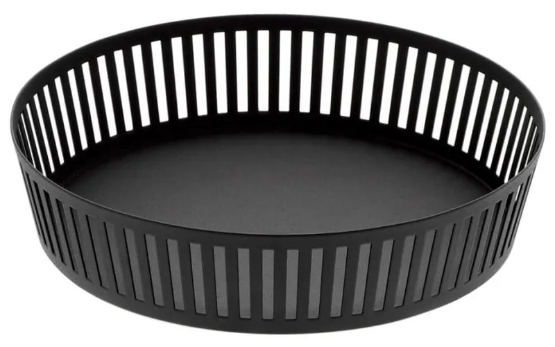 Fructieră YAMAZAKI Tower, ⌀ 25 cm, negru