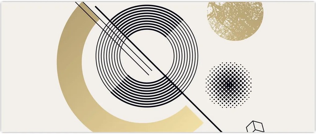 Tablou - Forme geometrice N⁰2 (120x50 cm)