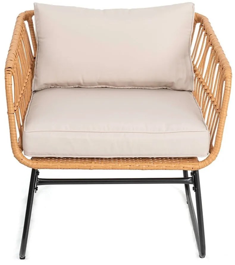 Set de 2 scaune de grădină din rattan Vistdal - Bonami Essentials