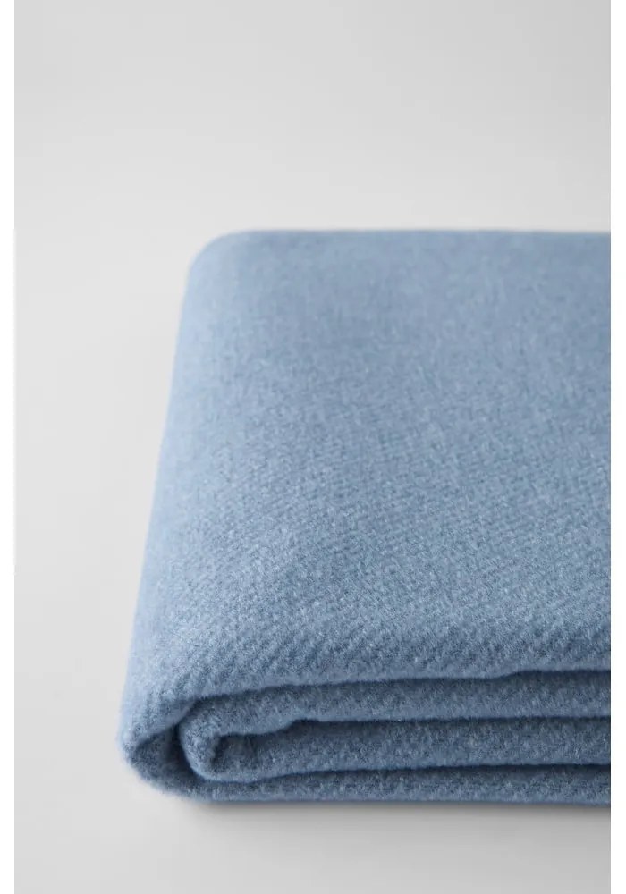 Pled din amestec de bumbac Euromant Basics, 140 x 180 cm, gri