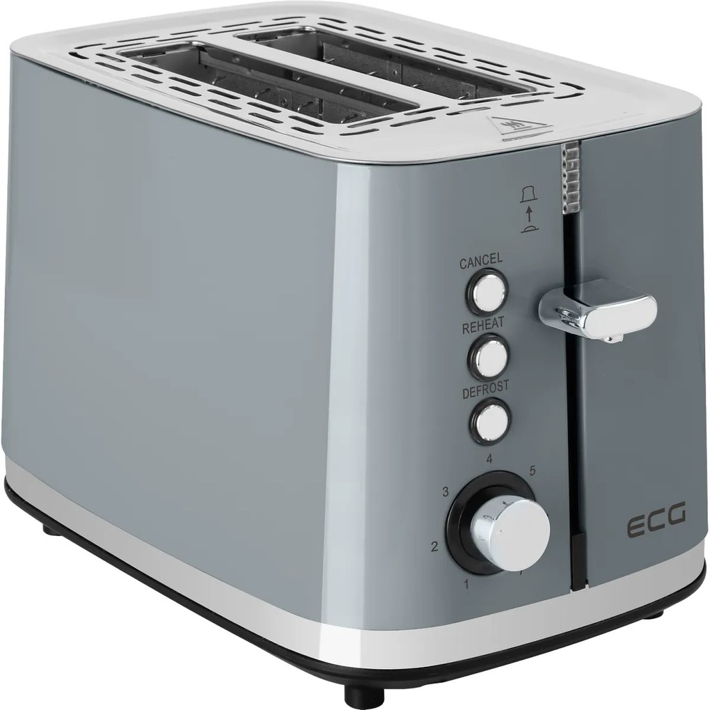 Prăjitor de pâine ECG ST 2766 Vintage Scuro