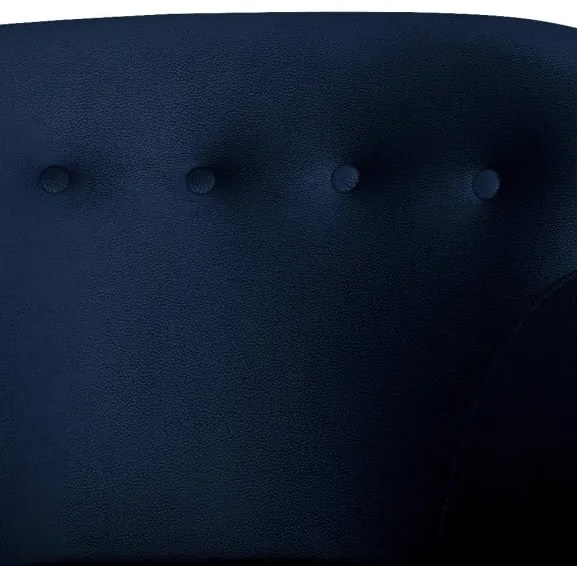 Fotoliu Jazz Albastru Si Negru, 80 x 83 x 80 Cm