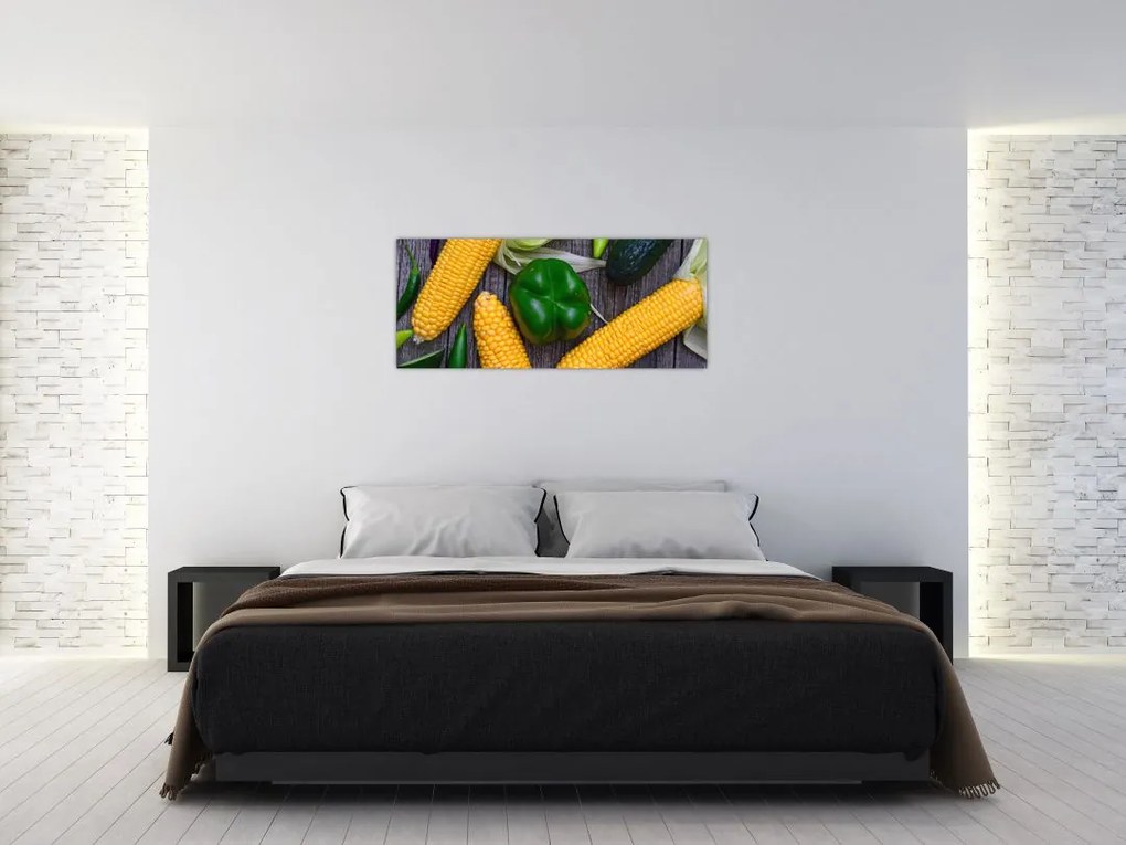Tablou cu legume (120x50 cm)