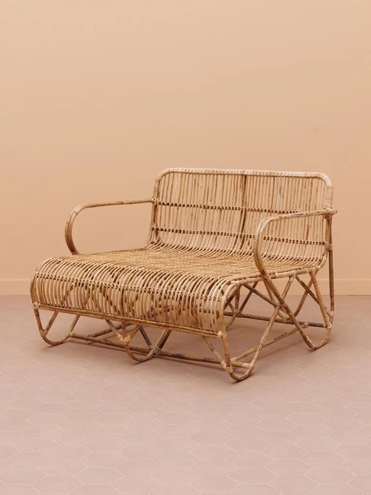 Sezlong din rattan, Twin Abrazo