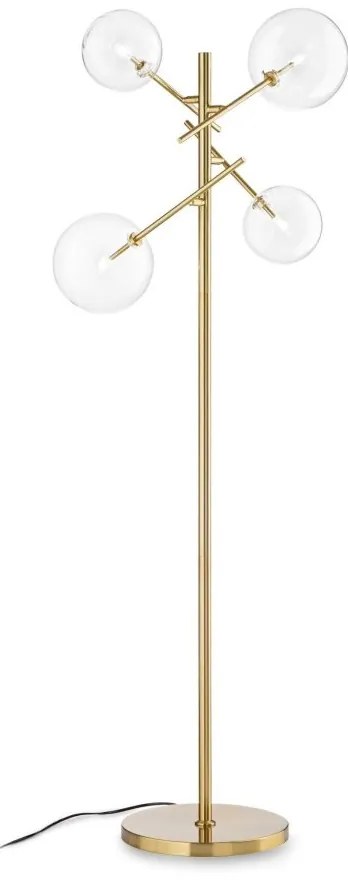 Lampadar / Lampa de podea moderna Equinoxe pt4 alama