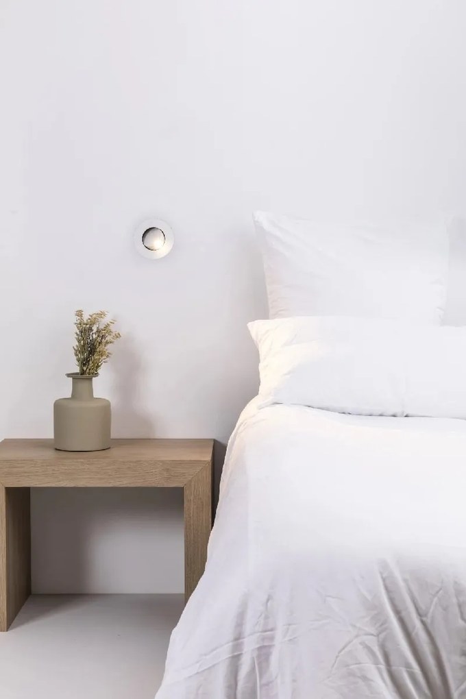 Spot incastrabil cu reader LED directionabil CLICK White